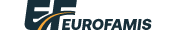 Euro Famis logo — Kosovo company brand identity designed by DETAY Studio