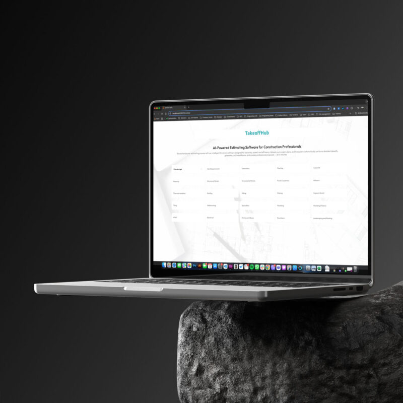 Estimating AI construction quote automation software — 70% time reduction built by DETAY Tech USA