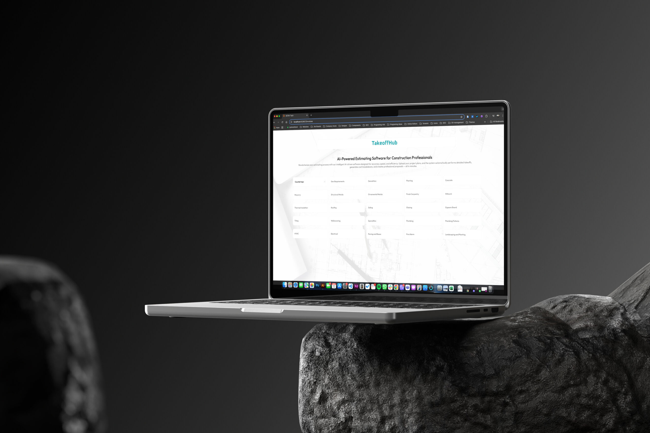 Estimating AI construction quote automation software — 70% time reduction built by DETAY Tech USA