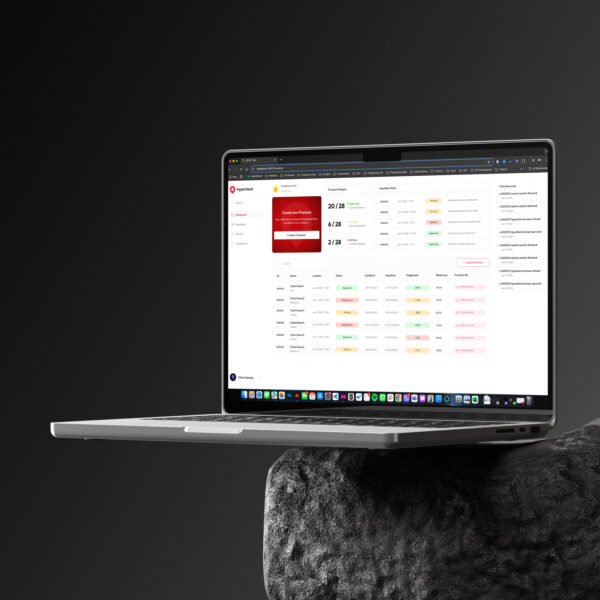HypoCloud AI mortgage automation platform interface — Swiss fintech software DETAY Lab 94% time reduction