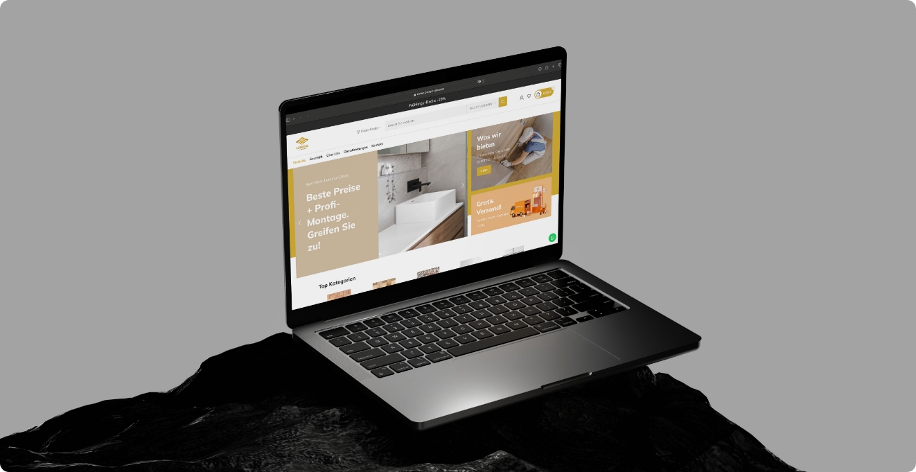 Unik Fliesen e-commerce store — WooCommerce tile shop Switzerland DETAY Tech