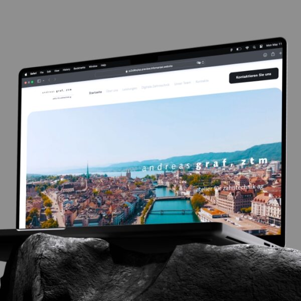 Graf Andi website — built by DETAY Tech