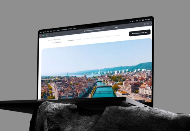 Graf Andi website — built by DETAY Tech