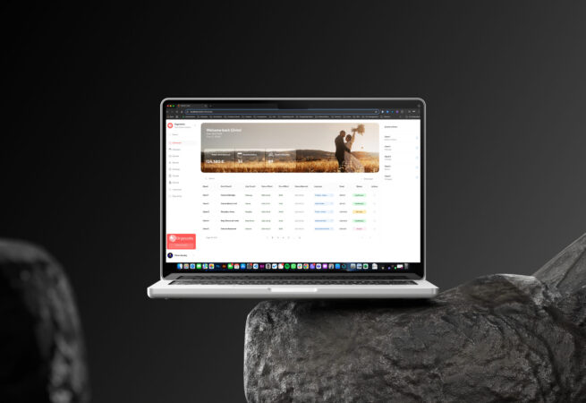 Organizohu event management SaaS dashboard — Kosovo first event platform DETAY Tech