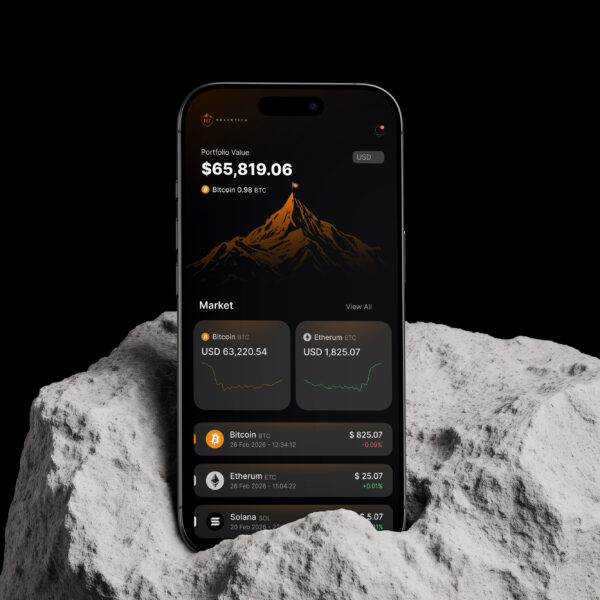 Helvetica Trading mobile app — crypto asset management Switzerland DETAY Tech