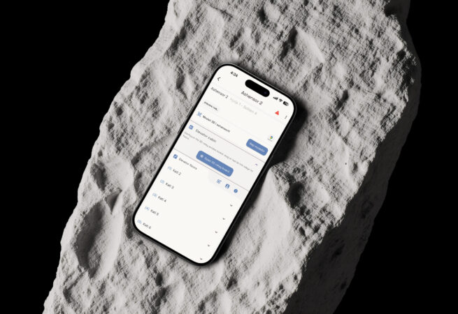 AXON Services IoT access control mobile app — Flutter DETAY Lab Kosovo Switzerland
