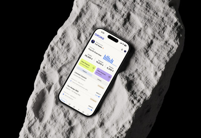 DCORE mobile app — company management platform Kosovo DETAY Lab