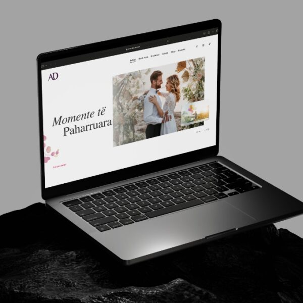 Arta Decor event decoration company website — Kosovo DETAY Tech