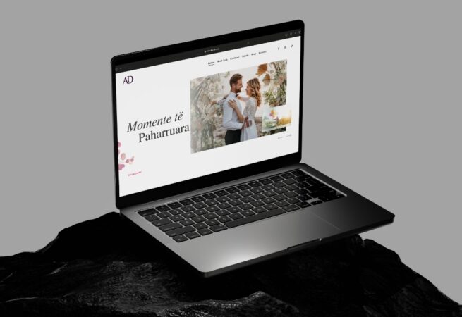 Arta Decor event decoration company website — Kosovo DETAY Tech