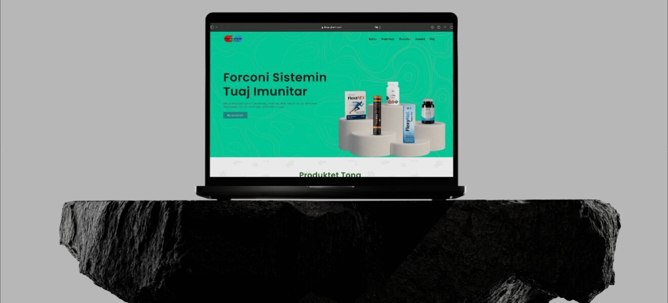 Flexa Pharm pharmaceutical website — Kosovo pharmaceutical company DETAY Tech